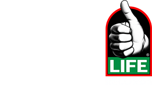 Bellmark Records and LIFE Records logos side by side